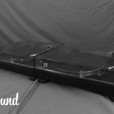 Technics SL-1200MK3 Black Pair Direct Drive DJ Turntables in Good condition image 2