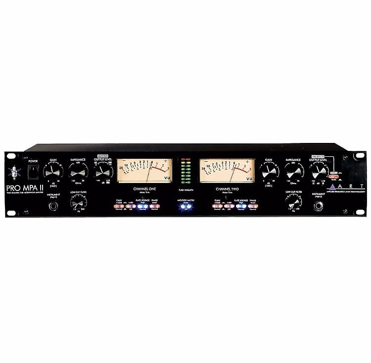 ART Pro MPA II 2-channel Tube Microphone Preamp | Reverb