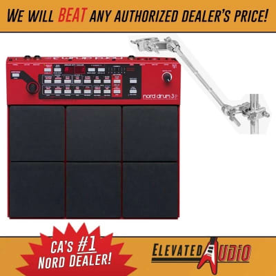 Nord Drum 3P 6-Channel Modeling Percussion Synthesizer | Reverb