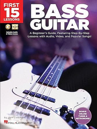 First 15 Lessons - Bass Guitar A Beginner's Guide, Featuring | Reverb