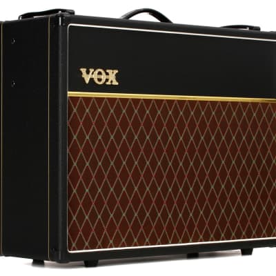 Vox AC30C2X 30-watt 2x12" Tube Combo Amp with Alnico Blue Speakers  Bundle with Vox VFS-2A Footswitch for AC15 and AC30 image 2
