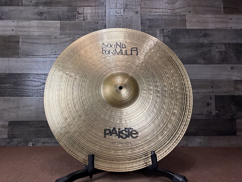 Paiste ライドsound formula silky Ride 20-