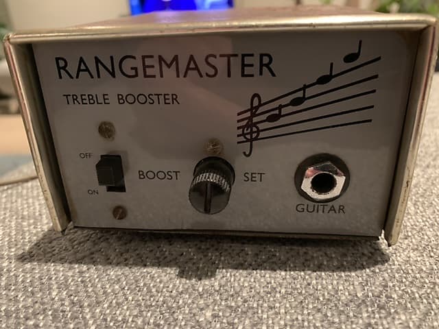 ギター RANGEMASTER TREBLE BOOSTER Rangemaster Treble Boost Pedal (OC44) – Pigeon FX