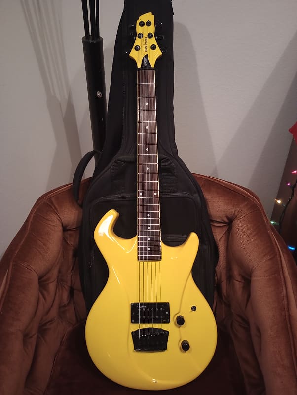 Switch Vibracell Wild I Electric Guitar DayGlo Yellow Reverb