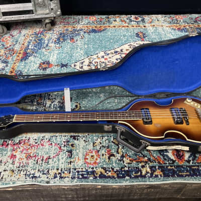 Hofner Tom Hamilton's Aerosmith, Vintage, 500/1 Violin Electric Bass Guitar (#62) 1960s - Sunburst image 7