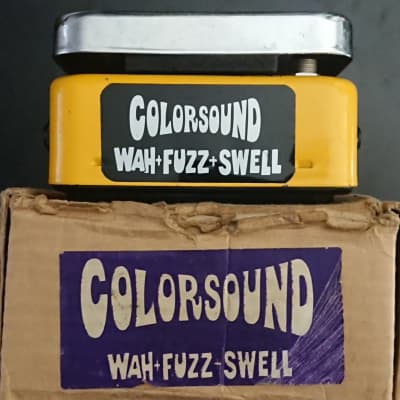 Reverb.com listing, price, conditions, and images for colorsound-fuzz-wah