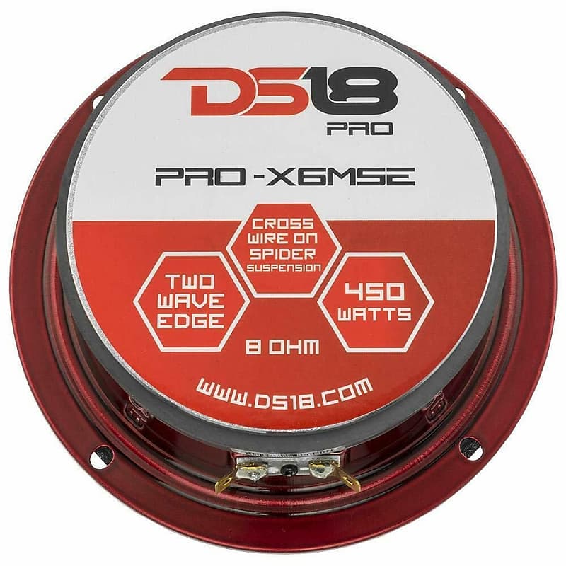 DS18 PRO-X6MSE 225W RMS 8 Ohms 6.5" Midrange Sealed Basket | Reverb