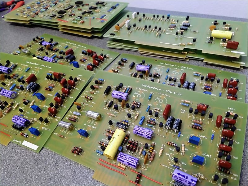 Moog Minimoog assembled circuit boards (4) New image 1