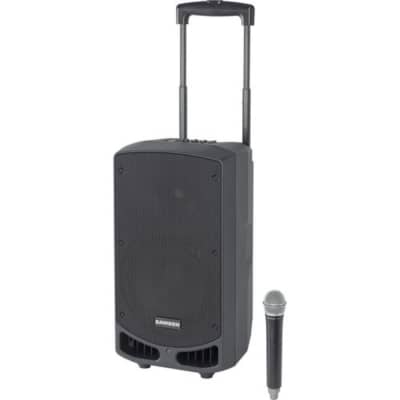 Samson Expedition XP310w-K: 470 to 494 MHz 10" 300W Portable PA System with Wireless Microphone (K) image 2