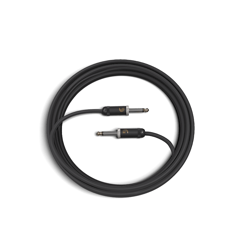 D'Addario PW-AMSG-15 American Stage 1/4" Straight TS Instrument Cable - 15' image 1