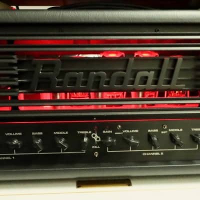 Randall Satan 120 Ola Englund Signature 2-Channel 120-Watt Tube Guitar Amp Head 2010s - Black for sale