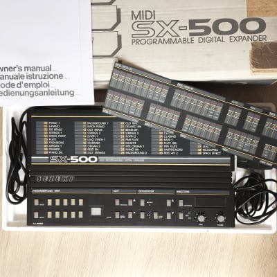 Suzuki SX-500 (SIEL EX-80) 8-Voice Polyphonic Synthesizer Expander BOXED!!