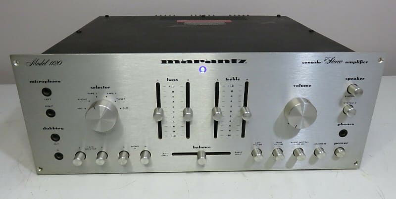 MARANTZ 1120 INTEGRATED STEREO AMPLIFIER SERVICED FULLY RECAPPED