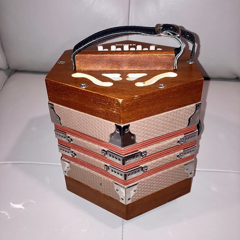 Hohner D40 Concertina "Squeeze Box" Reverb