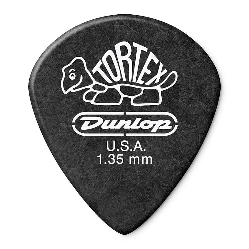 72-Pack! Dunlop Tortex Pitch Black Jazz III Picks 1.35mm 482R1.35 image 1