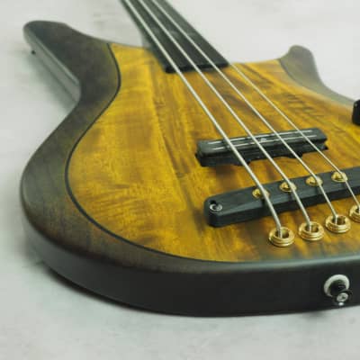 Manne Acoustibass4 satin special  2020 brown /honey top image 2