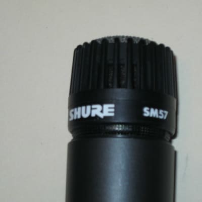 lightly used genuine 1980s SHURE SM57 Dynamic Microphone SM57LC + original pouch (NO other items) image 2