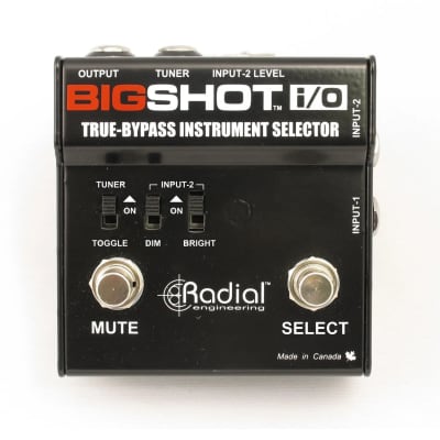 Radial Big Shot I/O - True Bypass Instrument Selector image 2