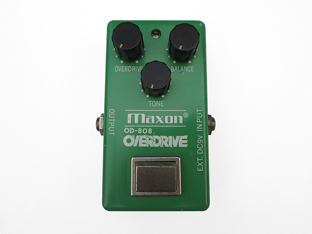 Vintage 1979 Maxon OD-808 Overdrive - First Issue TS-808 Tube Screamer  Circuit - Ships Worldwide