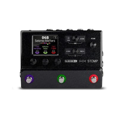 Reverb.com listing, price, conditions, and images for line-6-hx-stomp-guitar-multi-effects-floor-processor