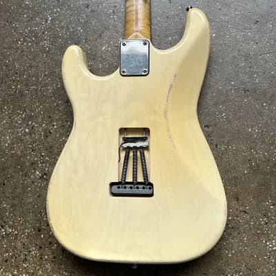 MJT VTS S-Style Aged Electric Guitar w/ Fender Headstock - Blonde image 14