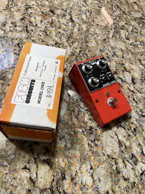 2023 Fish circuits Model one overdrive - mint! | Reverb