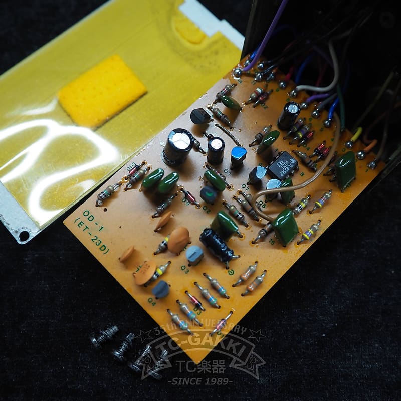 ギター boss OD-1 TL4558P BOSS OD-1 Over Drive (Silver Screw/JAPAN/TL4558P) | Reverb
