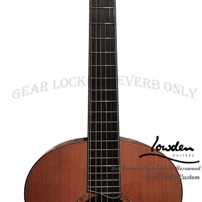 Lowden F-50 custom Master Grade Red cedar & East Indian rosewood guitar image 7