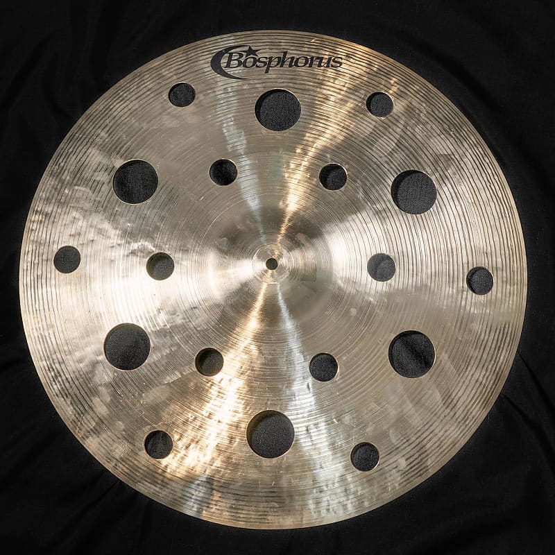 Bosphorus 22" 18-Hole Prototype FX Crash/Ride Cymbal *Store Demo* image 1