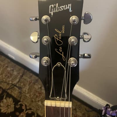 Left Handed Gibson Les Paul Double Cut Custom 2007 - Black image 6