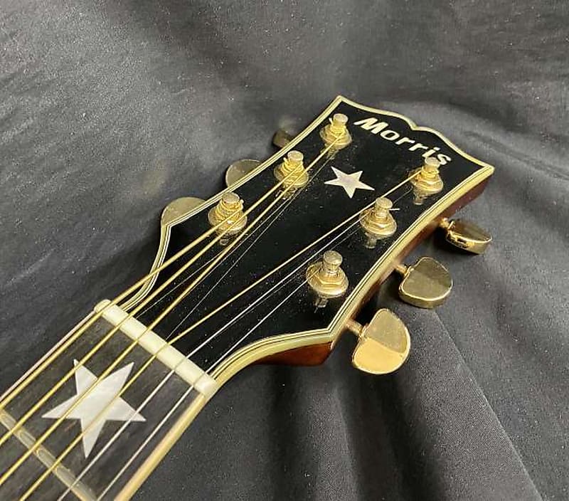 Rare Morris WJ-100SK Everly Brothers 70s - Jumbo J-180 Copy