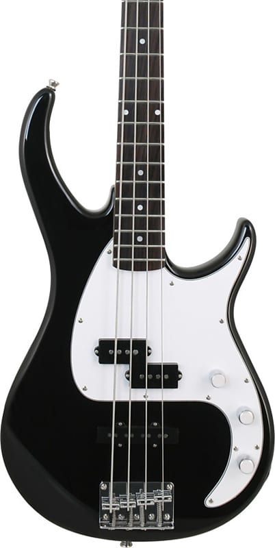 Peavey Milestone 4-String Bass Guitar, Black image 1