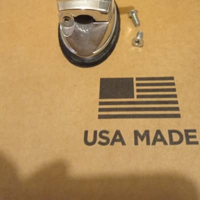 DW DWSMTB12CR 12.7mm Hinged Tom Mount Bracket 2010s - Chrome image 5