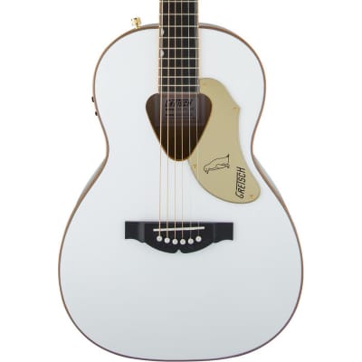 Gretsch G5021WPE Rancher Penguin Parlor Acoustic Electric, White image 1
