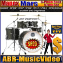 Mapex Mars 5-Piece Fusion Shell Pack MA528SF  /  1 Year Manufacture Warranty