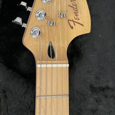 2008 Squier Stratocaster Standard HH 2 Point Vibrato Tailpiece Modified Fender Logo - No Case image 3
