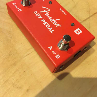 Fender 2-Switch ABY Pedal for sale