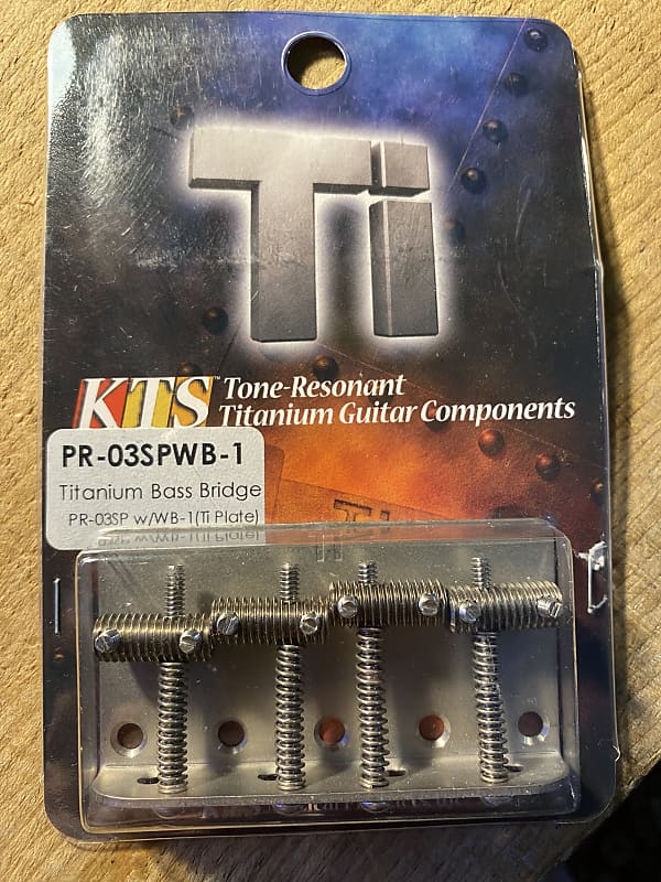 KTS チタンブリッジ Fender PR-03SPWB1 スパイラルサドル KTS チタンブリッジ Fender PR-03SPWB1 スパイラルサドル - メルカリ