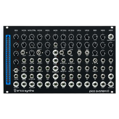 Erica Synths Pico System III Complete Analog Eurorack System with 13 Modules image 1
