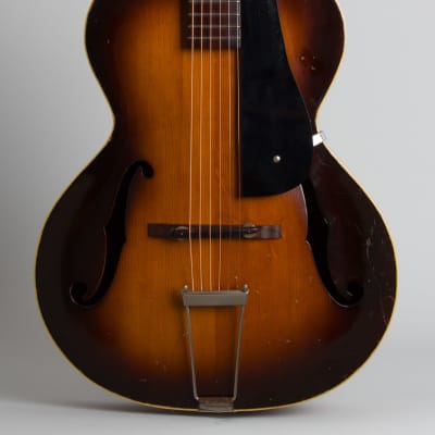 Epiphone Olympic Arch Top Acoustic Guitar (1941), ser. #17268, black tolex hard shell case. image 3