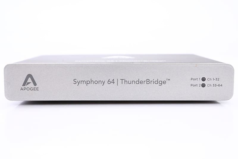 超高品質で人気の Apogee ThunderBridge 64 Symphony DTM/DAW