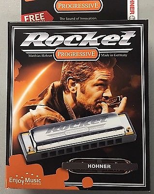Hohner M2013BX-D Progressive Series Rocket Harmonica - Key of D image 1