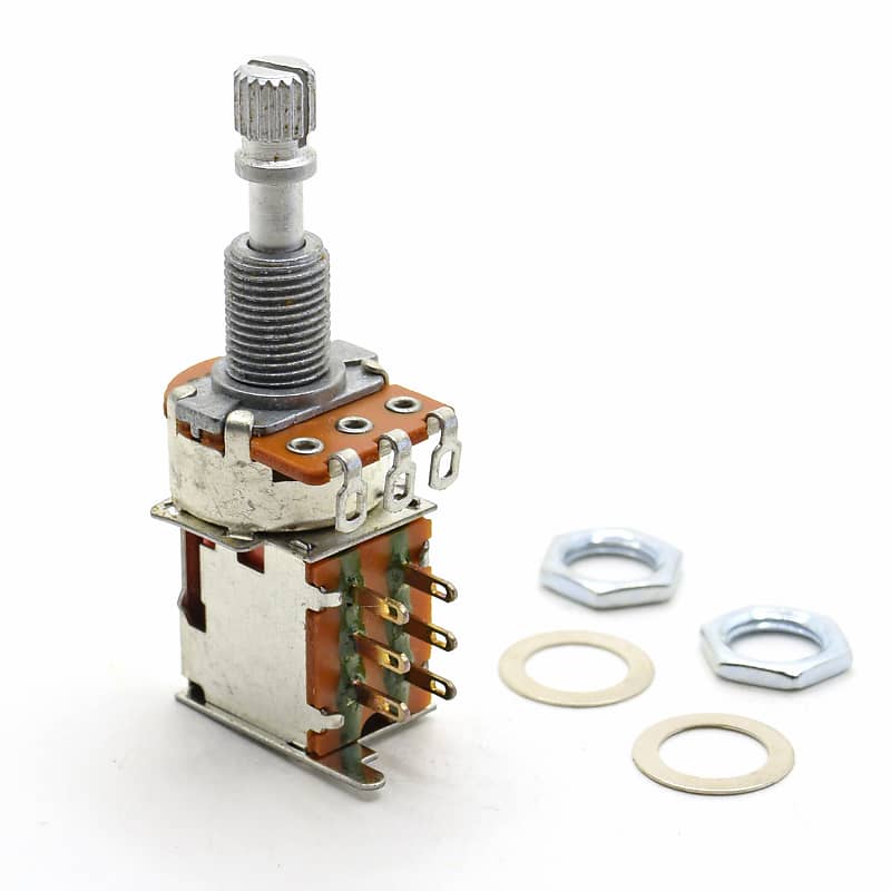 Alpha Potentiometer B250K Linear Push/Push Pot Reverb