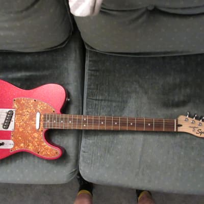 ~Cashified~ Fender Squier Red Sparkle Telecaster image 14