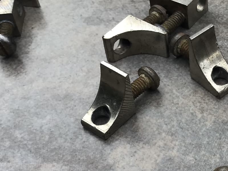 Vintage Banjo Lshoe Bracket Lugs Brass Reverb