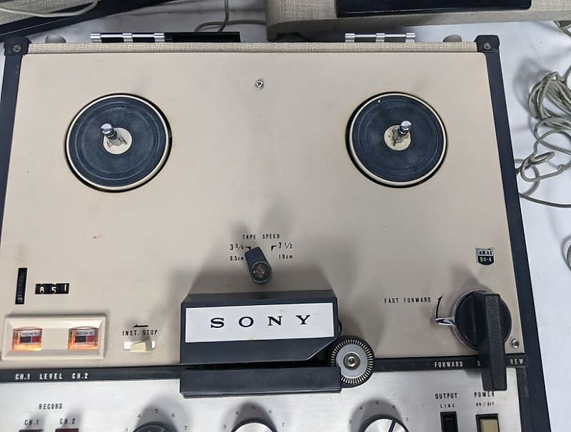 Sony TC-200 Reel-to-Reel tape deck and My 50-Year Audio Journey in Southern  California - Dagogo