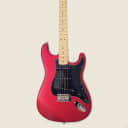 FENDER Standard Stratocaster SATIN with Maple Fretboard MIM- 2004 Candy Apple Red. Sounds Great !...