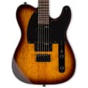 ESP LTE200RTSB Solid-Body Electric Guitar, Tobacco Sunburst