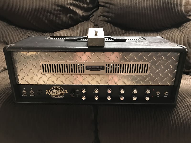 Mesa Boogie Dual Rectifier Revision F *Rev F* 2ch Tube Amp Solo Head (1993)