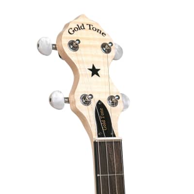 Gold Tone CC-Carlin12/L Open-Back Cripple Creek Bob Carlin Banjo w/Hard Case For Left Hand Players image 9